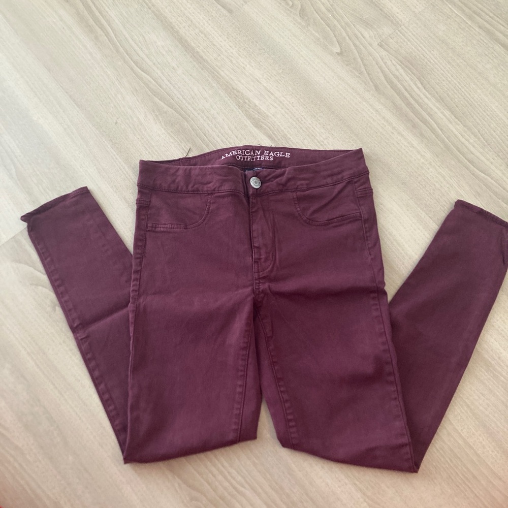 American Eagle Satin Stretch Jennings (Size 4)